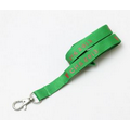 Green Polyester Lanyard 5/8" (15 mm)